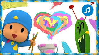 💖🌈 I Colori dellamore   Canzoni per Bambini  🎶 POCOYO ITALIANO [upl. by Harmaning]