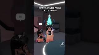 OMG IS THAT TALIA MM2 FROM TIKTOK [upl. by Sesilu]