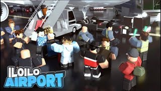 Roblox Iloilo Airport LA Airways Flight [upl. by Shoshanna]