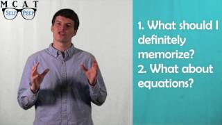 What Should I Memorize for the MCAT  99th Percentile MCAT Tips [upl. by Jo-Ann]