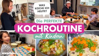 UNSERE ultimative Kochroutine mit Kindern 👩🏻‍🍳❣️  Der unendliche Speiseplan  mamiblock [upl. by Mikiso]