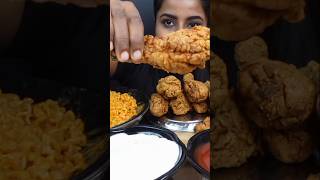 ashifa asmr eating spicy maggi fire noodles kfc chicken leg piece khanekidiwane ashifaasmr asmr [upl. by Huston]