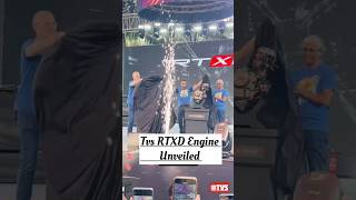 Tvs New RTXD New Engine Unveiled By Tvs Motorsapache tvs short shorts shortvideo shortsvideo [upl. by Ynffit]