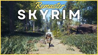 Remaster SKYRIM With Only 10 Mods  Simple Modlist [upl. by Ellehcyar]