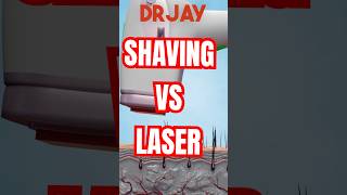 Shave vs Laser Hair Removal Which Is WORSE for Your Skin [upl. by Nyrek]