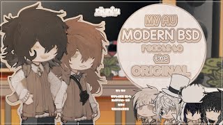 𖥔 🎥 ˖ BSD Modern AU react to ORIGINAL ୭ 🍞 ᵎᵎ 【 GCGacha  SKK SSKK Fyolai 】 Reaction [upl. by Greeson]