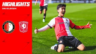 IMPORTANT WIN at home 🏟  Highlights Feyenoord  FC Twente  Eredivisie 20242025 [upl. by Ammann]