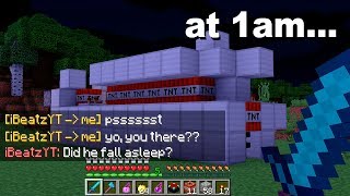 Its 1am and we are cannon our BIGGEST ENEMIES minecraft factions [upl. by Hathcock]