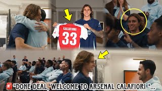 🚨Riccardo Calafiori Meets Mikel Arteta amp Teammates For The 1st TimeWelcome To Arsenal Calafiori [upl. by Menendez211]