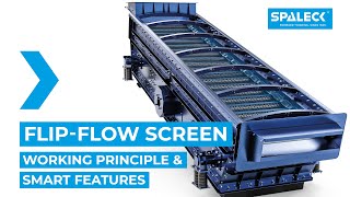 Vibrating FlipFlow Screen working principle for almost all materials amp industries [upl. by Enerahs757]