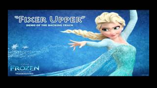 Fixer upper Frozen Backing track karaoke instrumental [upl. by Fiora960]