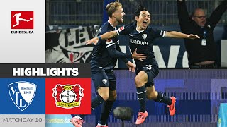 Bochum Steals A Point Late  VfL Bochum  Bayer 04 Leverkusen 11  Highlights  MD 10 – Bundesliga [upl. by Joye]