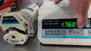 MASTERFLEX LS EASYLOAD PUMP with DIGITAL MODULAR DRIVE [upl. by Aliuqahs]