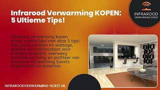 Infrarood Verwarming KOPEN  5 Ultieme Tips  Infrarood Verwarming Soest [upl. by Esinyl]