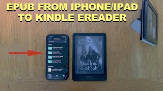 How to send an ePub ebook from your iPad or iPhone to your Amazon Kindle eReader [upl. by Nuncia]