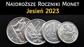 Najdroższe i najrzadsze roczniki monet PRLu Listopad 2023 Licytacja Aukcja Giełda [upl. by Chute]