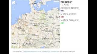 Stromnetz Redispatch  Engpassmanagement Juni 2014 [upl. by Pentheas544]