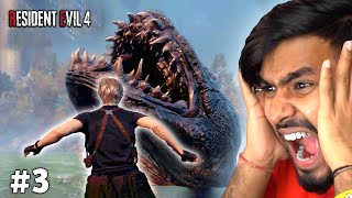 THIS SEA MONSTER IS CRAZY  RESIDENT EVIL 4 GAMEPLAY 3 [upl. by Akemot]