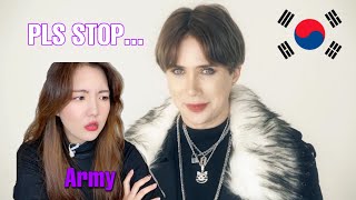 Korean Reacts To OLI LONDON Christmas In Korea [upl. by Emyle]