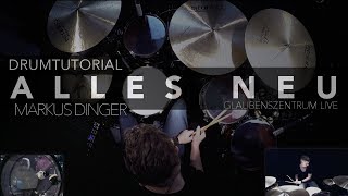 Alles Neu  GlaubenszentrumLive  DrumTutorial Markus Dinger [upl. by Ynnus420]