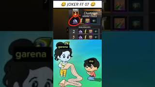 😂 impossible 🤣 joker ff 07 https free fire geming short video [upl. by Wenn518]