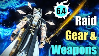 All NEW Anabaseios Gear Sets amp Weapons  Patch 64  4kUHD [upl. by Faustina]