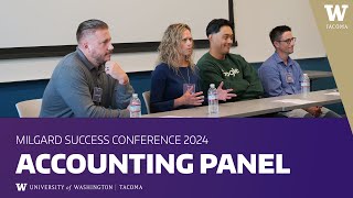 Milgard Success Conference 2024  Accounting Panel [upl. by Ayhay]