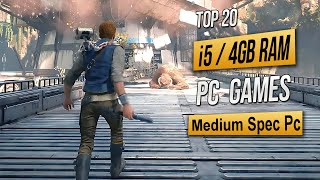 Top 20 Best Mid Spec Pc Games For i5  4GB RAM 2024 [upl. by Jeggar]