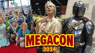 MEGACON 2024 Orlandos BIGGEST Pop Culture Convention [upl. by Avirt]