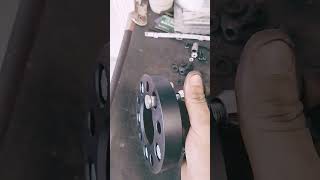 Removing LH threaded wheel studs to replace with RH studs diy trick [upl. by Milan538]