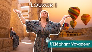 VISITER LOUXOR vlog  3 jours INCROYABLES en Égypte [upl. by Nolan926]