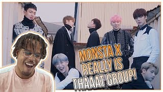 MONSTA X 몬스타엑스 Shoot Out MV REACTION [upl. by Hevak161]