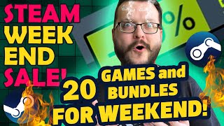 Steam Weekend Deals Check these 20 Supercheap games and BUNDLES [upl. by Chadwick]