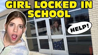 Girl Temper Tantrum Student Locks Herself Inside School During Christmas Break Original [upl. by Adimra]