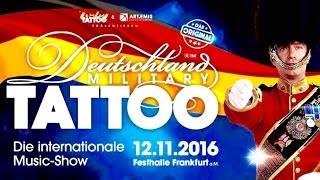 Deutschland Military Tattoo  Frankfurt 2016 [upl. by Aynat283]