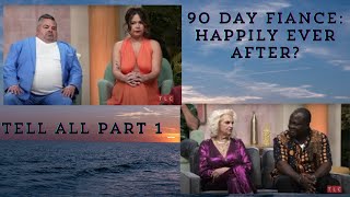 90 Day Fiance Happily Ever After Season 8 Tell All Part 1 [upl. by Latrina636]