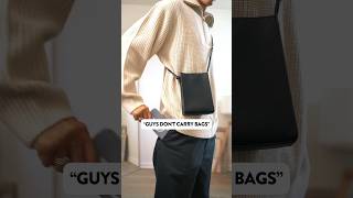 Normalize guys carrying bagspurses [upl. by Nesnej]