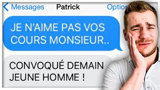 LES PIRES SMS DES PROFS VS ÉLÈVES [upl. by Marasco]