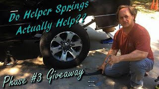 Installed Helper Springs on 2012 F150  Phase 3 Giveaway [upl. by Janenna]