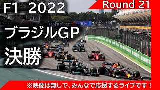 F1 2022 第21戦サンパウロGP 決勝を見ながら応援ライブ雑談 映像なしの雑談トーク [upl. by Anyah]