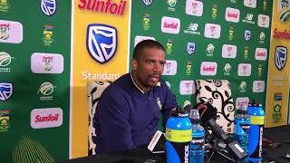 Vernon Philander happy with first innings [upl. by Dirrej]