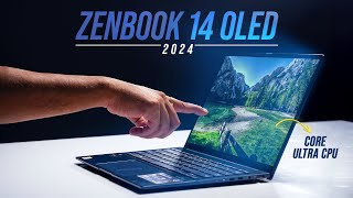 I Tested the New Zenbook 14 OLED 2024 [upl. by Aicilat109]