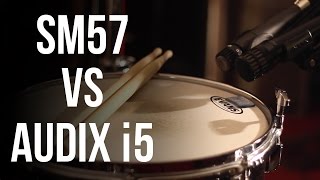 Audix i5 vs Shure SM57 on Snare Drum [upl. by Irakab]