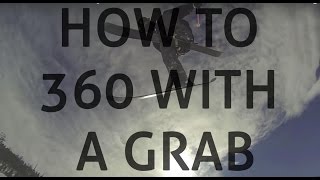 Pt 3 How to 360 on skis with a grab [upl. by Meisel]