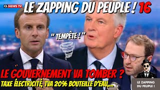 Barnier annonce la tempête  Le gouvernement va tomber  Le Zapping Du Peuple  16 28112024 [upl. by Marjy696]