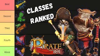 Ranking EVERY Pirate101 Class [upl. by Yllaw]