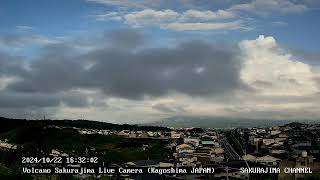 【絶景LIVE】桜島ライブカメラ（噴火・雲海・朝焼け） live camera volcanoSakurajima KagoshimaJapan [upl. by Eniortna]