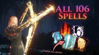 Ranking All 106 Dark Souls 3 Spells From Worst To Best [upl. by Gnilyam]