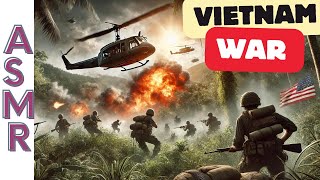 Vietnam War  ASMR History  with Relaxing Fireplace Sound [upl. by Nathanial]