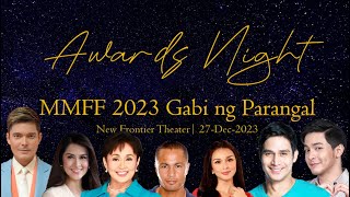 MMFF 2023 Awards Night FULL VIDEO  49th Metro Manila Film Festival Gabi ng Parangal [upl. by Ainivad]